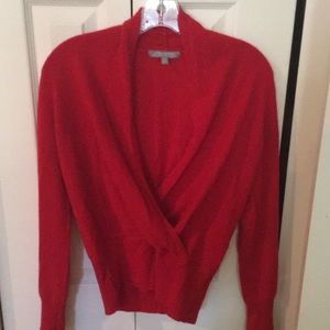 Neiman Marcus 100% cashmere red sweater size small